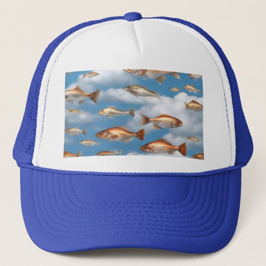 Casquette Pluie de Poissons (Devant)