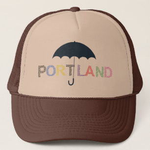Casquette Pluie de Portland Météo Brown Tan Baseball Casquet