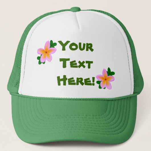 Casquette Plumeria (Devant)