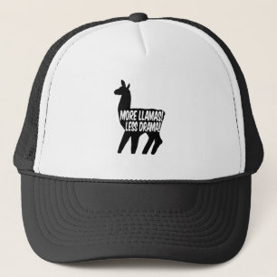 Casquette Plus de lamas moins de drame