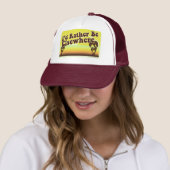 Casquette Plutôt être ailleurs (En situation)