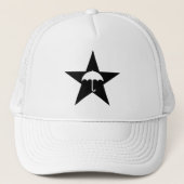 Casquette Pluviophile Star (noir) (Devant)