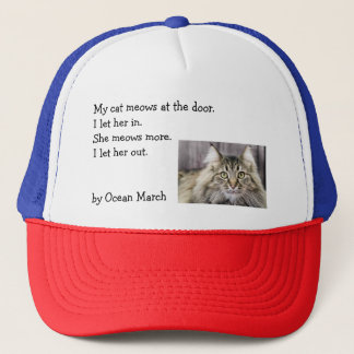 Casquette poème d'Océan
