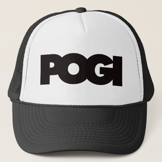 Casquette Pogi - noir (Devant)
