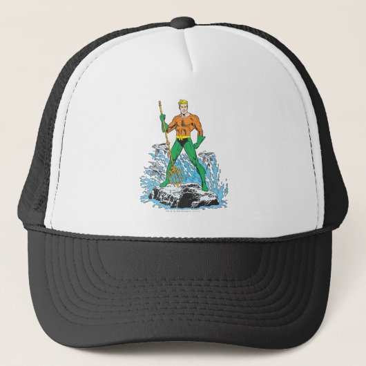 Casquette Poignées Aquaman avec Pitchfork (Devant)