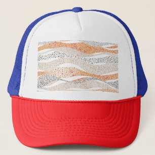 Casquette Pointillisme Wavy Polka : Doux Doux Textile