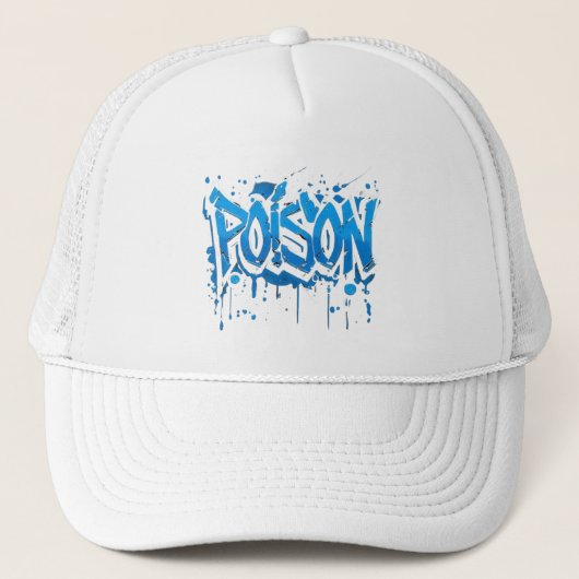 Casquette Poison Graffiti Art (Devant)