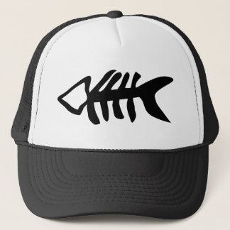 Casquette poisson noir