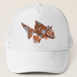 Casquette Poisson orangé