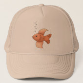 Casquette Poisson rouge (Devant)