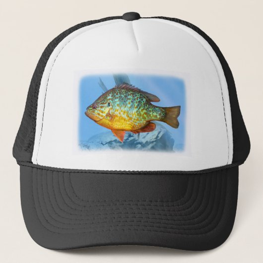 Casquette poissons de poisson de soleil (Devant)