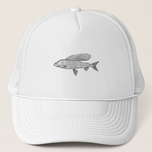 Casquette Poissons d'ombre (Devant)