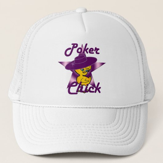 Casquette Poker Chick #9 (Devant)