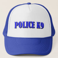 Police K9 - Ligne bleue mince