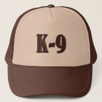 Police K9 - Ligne bleue mince