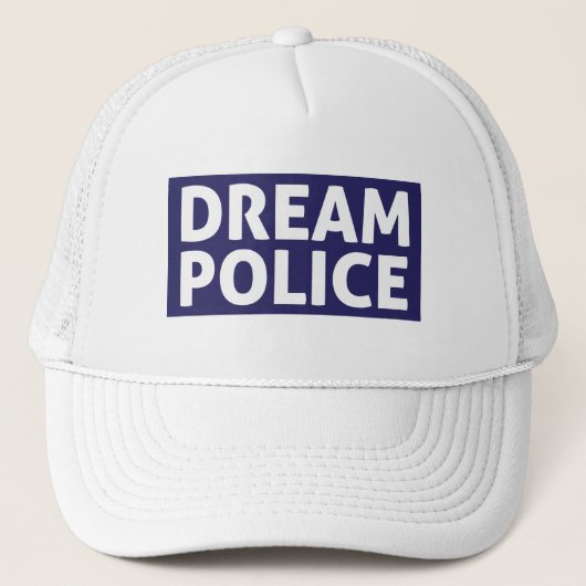 Casquette Police rêveuse (Devant)