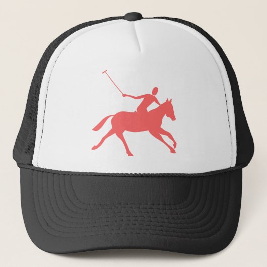 Casquette Polo - rose tropicale (Devant)