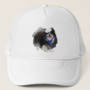 Casquette Pomeranian noir marin