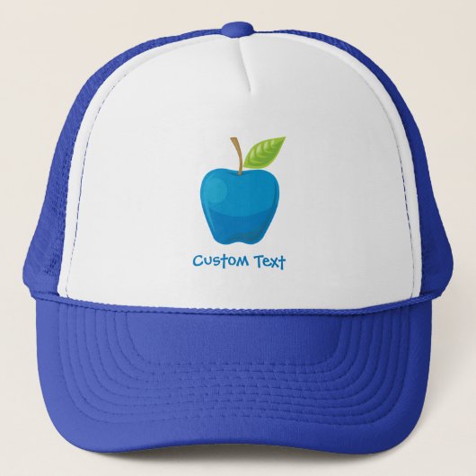 Casquette Pomme Bleue (Devant)
