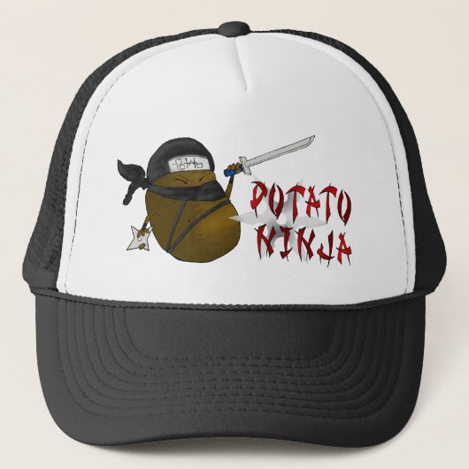 Casquette Pomme de terre Ninja (Devant)