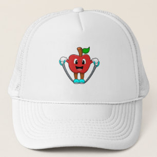 Casquette Pomme en forme avec corde