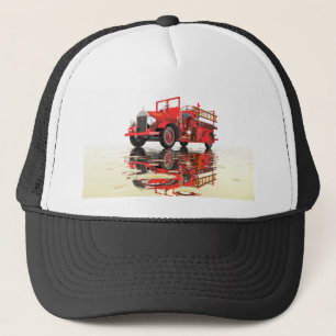 Casquette Pompe à incendie antique