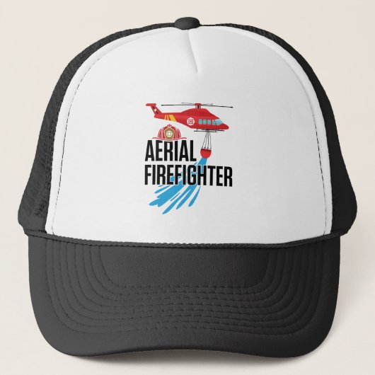 Casquette Pompier aérien Lutte contre les incendies (Devant)