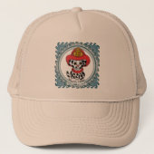 Casquette pompier Chien Chien Chien Chien Chien Ch (Devant)