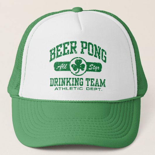 Casquette Pong de bière irlandaise (Devant)