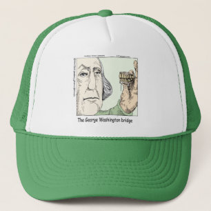 Casquette Pont George Washington & Dentier Cadeau Amusant