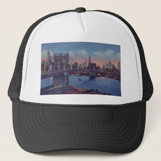 Casquette Pont vintage Brooklyn (Devant)