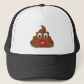 Casquette poo emojis (Devant)