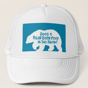 Casquette Poop d'ours polaire