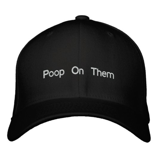 casquette "Poop On Them" (Devant)