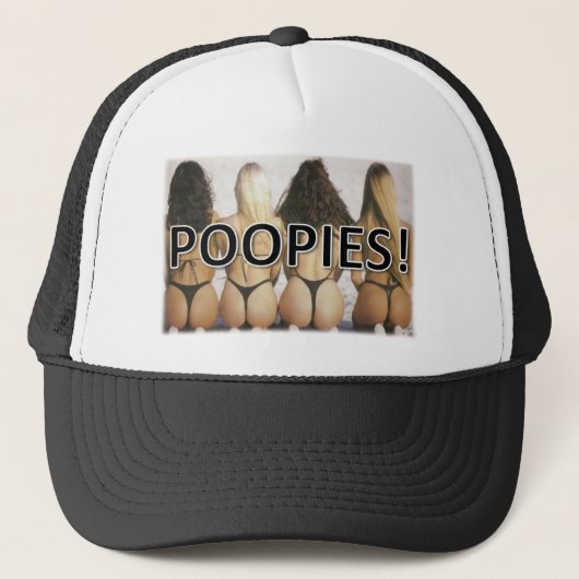 CASQUETTE POOPIES ! (Devant)