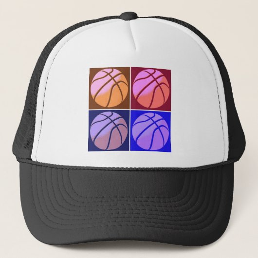Casquette Pop Art Basket (Devant)
