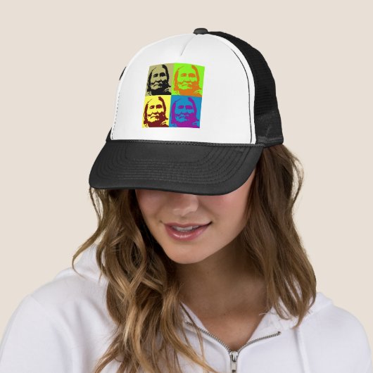 Casquette Pop Art Freedom Fighter Geronimo (En situation)