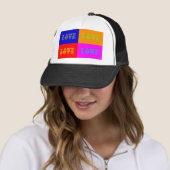 Casquette Pop Art Love (En situation)