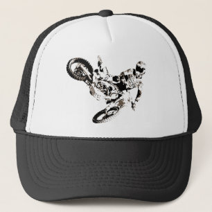 Casquette Pop Art Motocross Motorcyle Sport