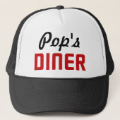 Casquette Pop's Diner (Devant)