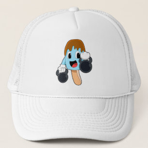 Casquette Popsicle at Strength entraînement avec Dumbbells