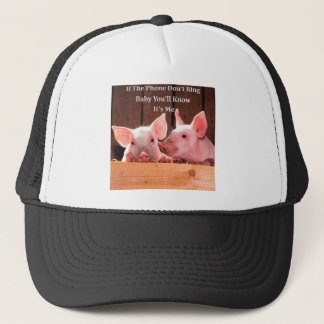 Casquette Porc drôle Memes avec des énonciations et des
