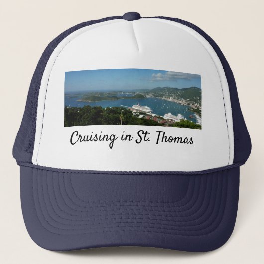 Casquette Port à St. Thomas Îles Vierges américaines (Devant)