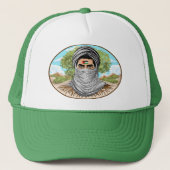 Casquette Portrait de la Liberté palestinienne (Devant)