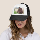 Casquette Portrait d'orang-outan (En situation)