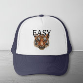 Casquette Portrait Easy Tiger Faux sequins tendance
