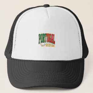 Casquette Portugal Football 2026 Football Gras Pays Typograp