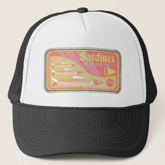 Casquette Poster Retro Sardines (Devant)