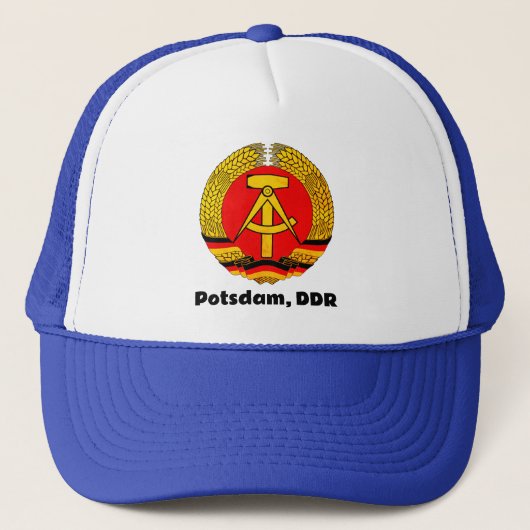 Casquette Potsdam, Deutsche Demokratische Republik DDR GDR (Devant)