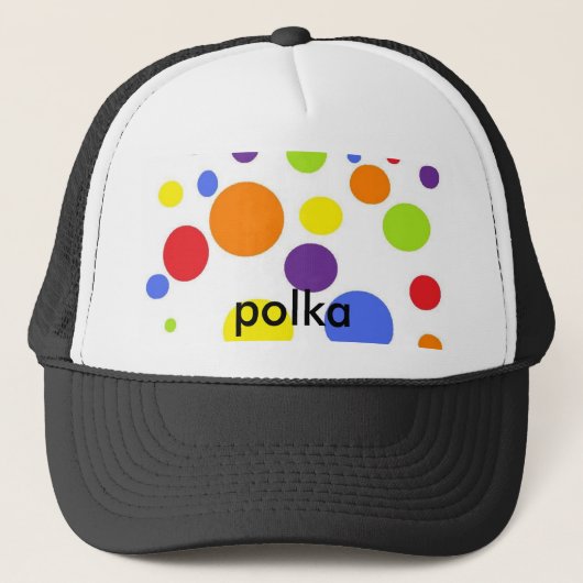 Casquette potta, polka (Devant)